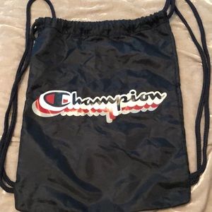 Champion drawstring bag
